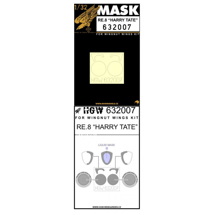 632007 RE.8 Harry Tate - маски.