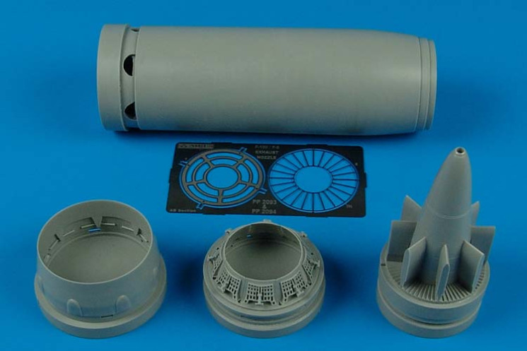 2094  F-8 Crusader exhaust nozzle