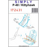 HGW 172431 P-40 / Kittyhawk 1/72