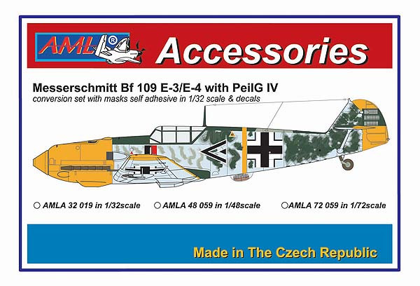 AMLA 32 019 Bf 109 E-4_PeilG IV  Day fighters