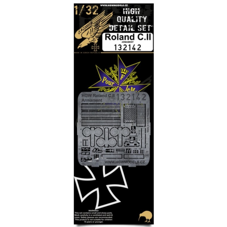 132142 Roland C.II. Вооружение 1/32