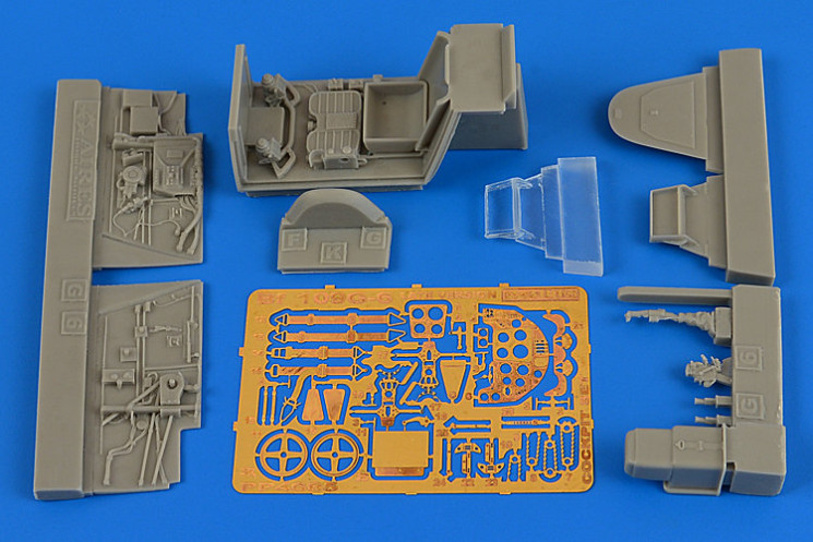 4685  Bf 109G-6 (late) cockpit set