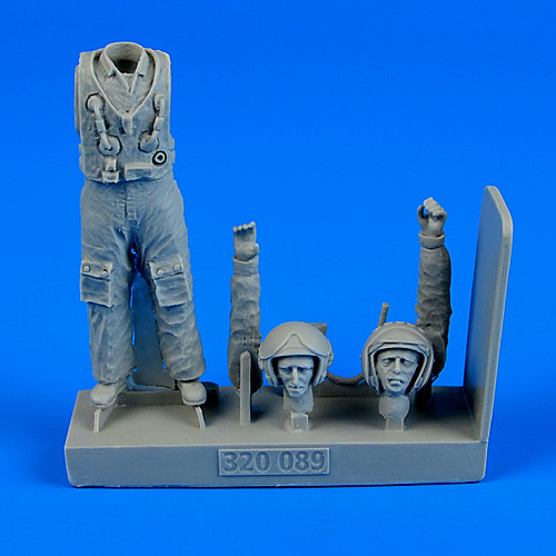 320089  Soviet Pilot with life jacket - the Cold War period