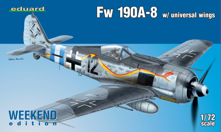 Fw 190A-8 w/ universal wings  1/72