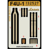 HGW 132527 Ремни на F4U-1 Corsair