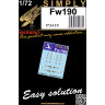 HGW 172433 Focke Wulf Fw190 1/72