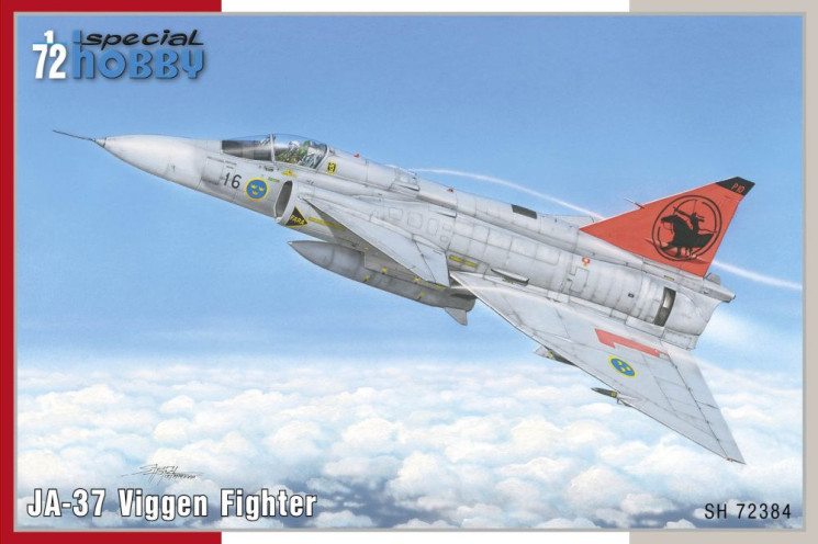 SH72384 JA-37 Viggen Fighter