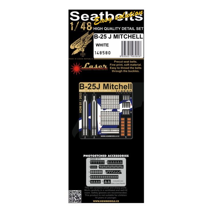 148580 B-25J Mitchell (WHITE)