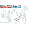 148580 B-25J Mitchell (WHITE)