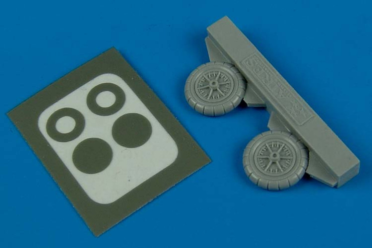 7245  Bf 109E/F wheels & paint masks