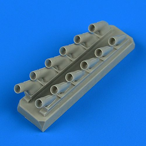 QB32193 Spitfire Mk. IX Выхлопные патрубки -oval type