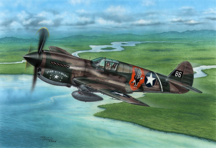 SH72338 P-40E Warhawk  'Claws and Teeth'