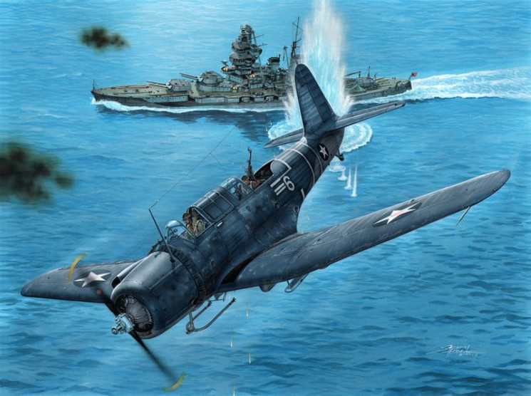 SB2U-3 Vindicator  /Marines Go To War/