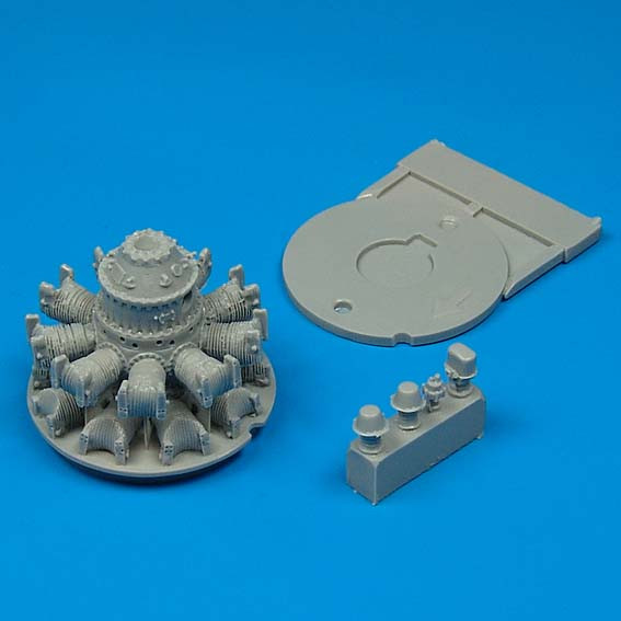 QB48026  F4U-7 Corsair engine