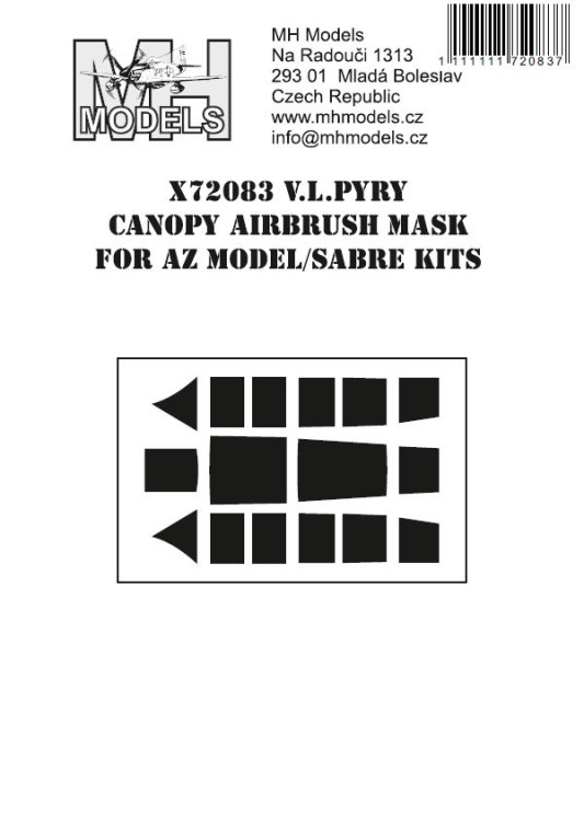 X72083 V.L. Pyry маски для фонаря.