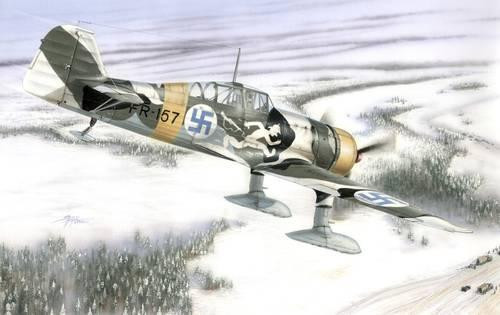SH48073  Fokker D.XXI "4.Sarja with Wasp Junior Engine