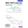 72011  MiG-15 UTI Stencils