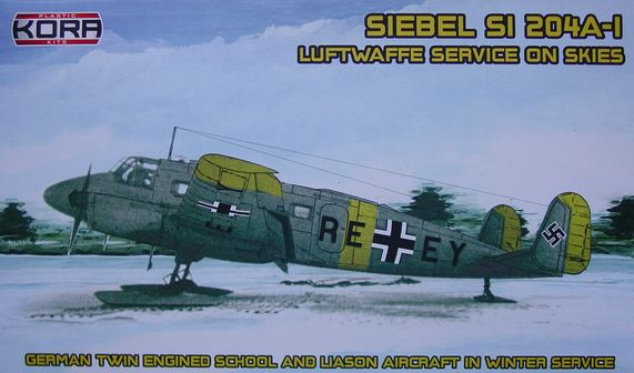 Siebel Si-204A-1 On skis