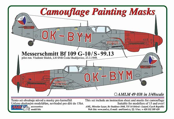AMLM 49 038 Messerschmitt Bf 109G-10/S.99 OK-BYM