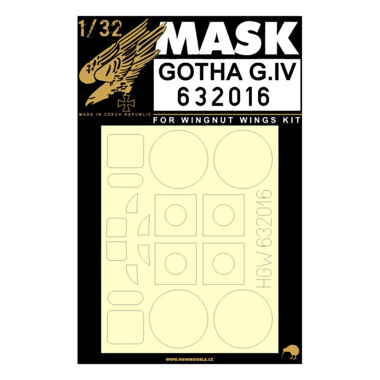 632016 Gotha G.IV - маски.