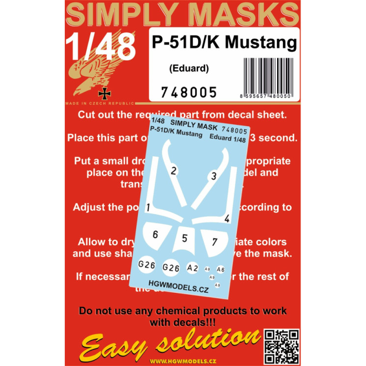 HGW 748005 P-51D/K Mustang 1/48