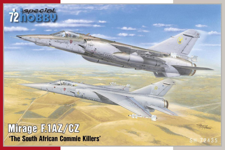 SH72435 Mirage F.1AZ/CZ ‘The South African Commie Killers’