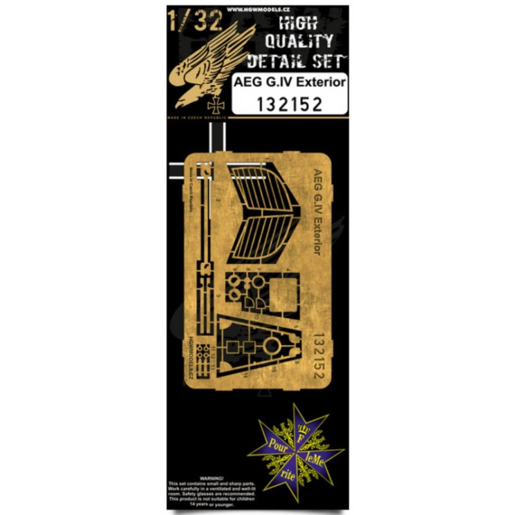 132152 AEG G.IV . Экстерьер 1/32