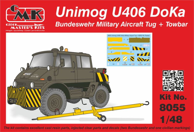Unimog U406 DoKa Military Airport Tug