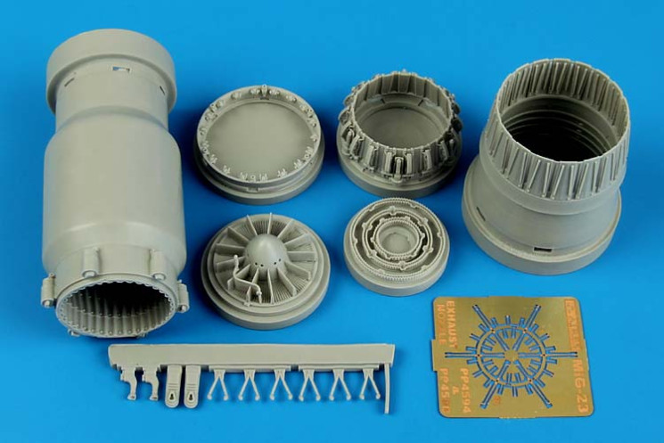 4594  MiG-23 Flogger exhaust nozzle - opened position