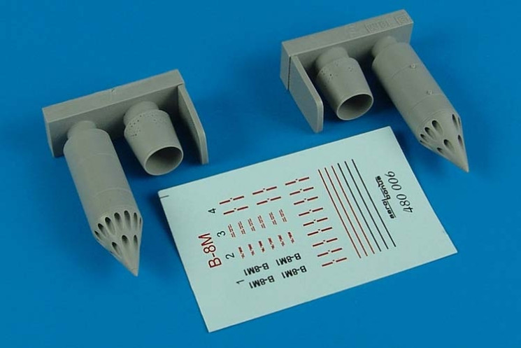 480006  B-8M Soviet rocket launchers