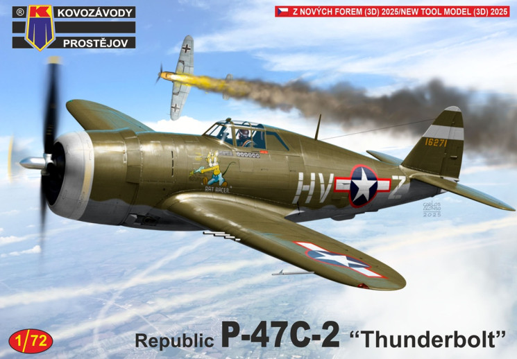KPM0512 P-47C-2 "Thunderbolt" 1/72