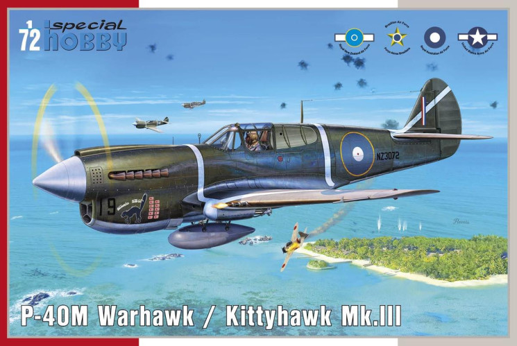 SH72382 P-40M Warhawk 1/72