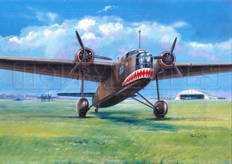 72116   Handley Page Harrow Mk.II (Toothy marking)
