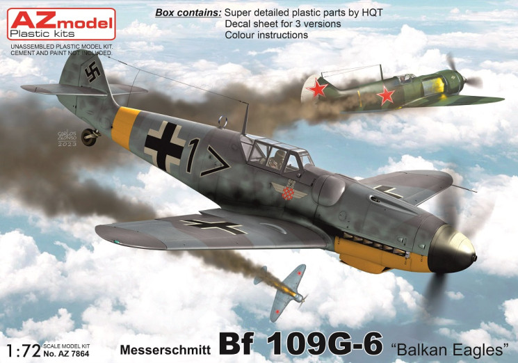 AZ7864 Bf 109G-6 /Балканские Орлы/