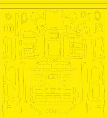 CX562 F-35B surface panels 1/72