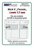 AMLO72012 Стволи кулеметів Lewis калібру 7,7 мм для Mark II «Female» (поліуретанові деталі + 3D-друк)