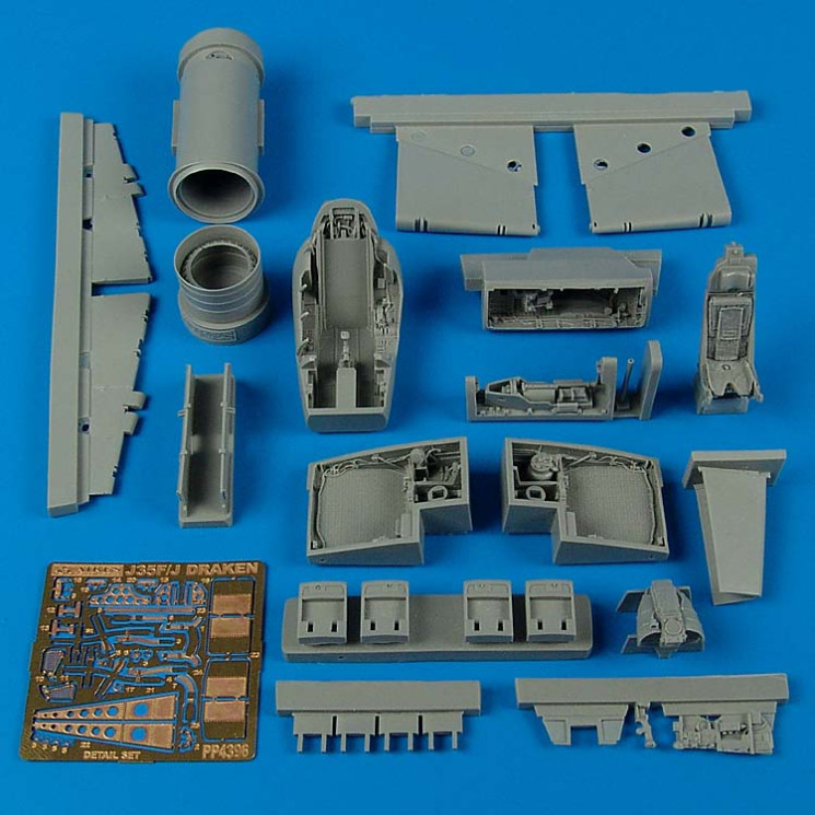 4396  J35F Draken detail set