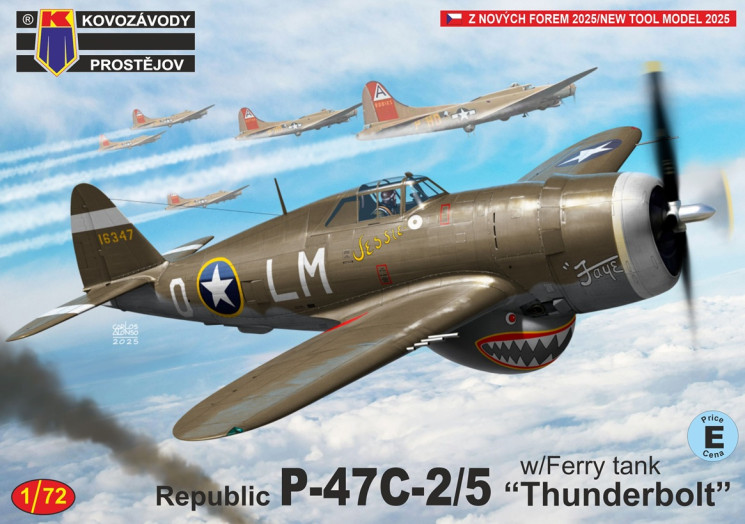 KPM0515 P-47C-2/5 "Thunderbolt" з перегінним баком 1/72