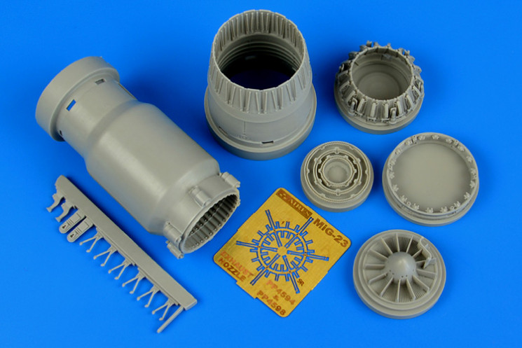 4598  MiG-23 Flogger exhaust nozzle - closed position