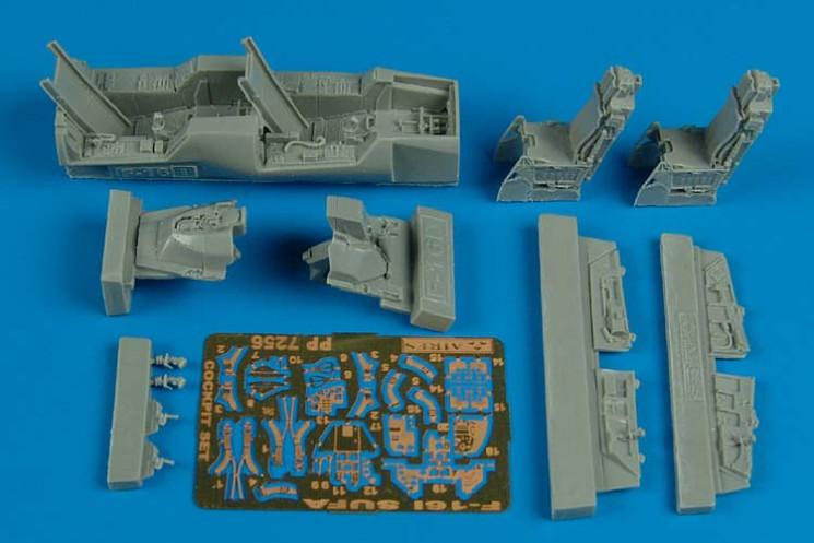 7256  F-16I Sufa cockpit set