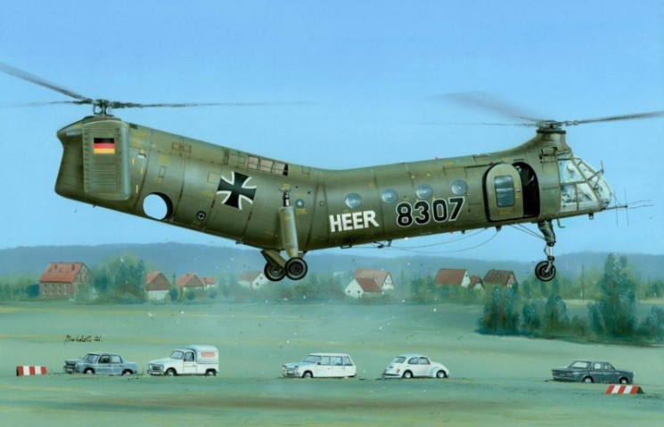 SH48088  H-21 Workhorse  / German & French Marking /