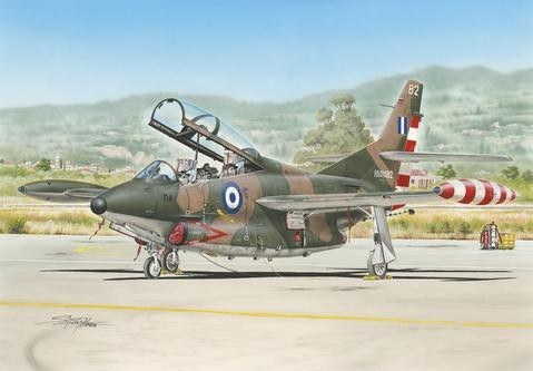 SH32059  T-2 Buckeye  / Camouflaged Trainer /