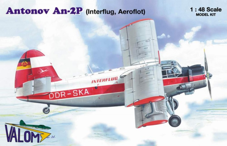 48003   Antonov An-2P (airliner) Interflug, Aeroflot