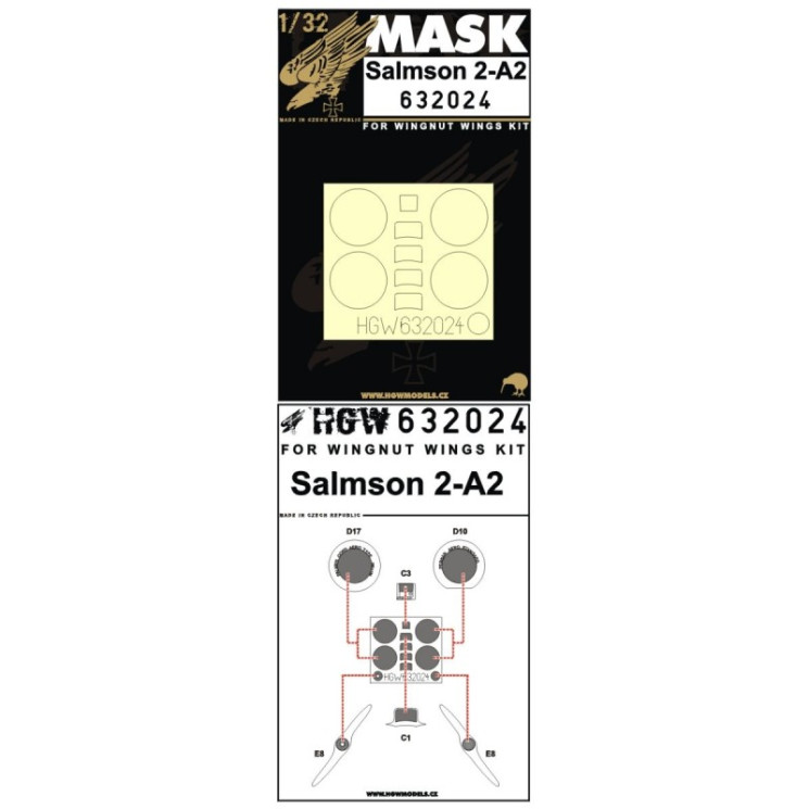 632024 Salmson 2-A2 - маски.