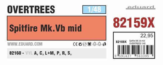 82159X Spitfire Mk.Vb серед OVERTREES 1/48