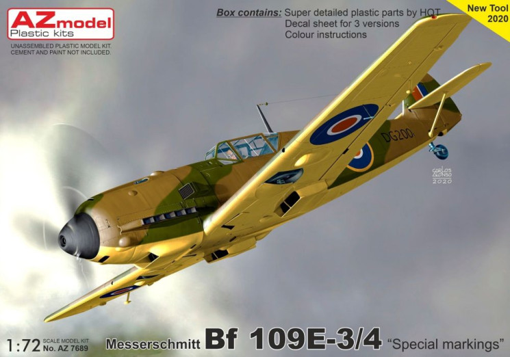AZ7689 Bf 109E-3 „Special markings“ part II