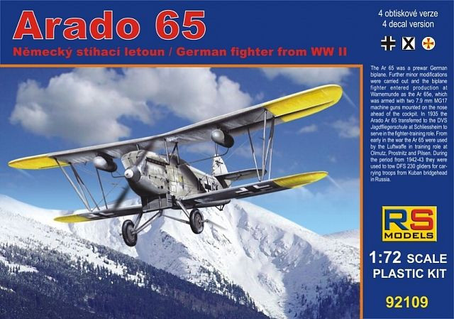 92109  Arado 65 Luftwaffe Schlepper