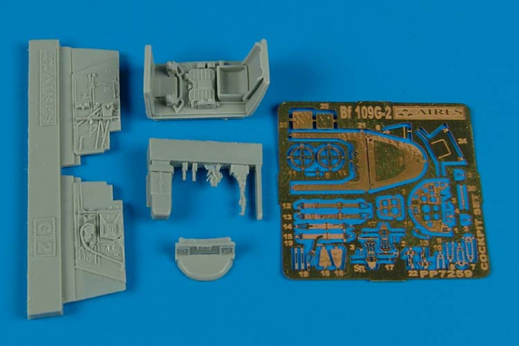 7259  Bf 109G-2 cockpit set