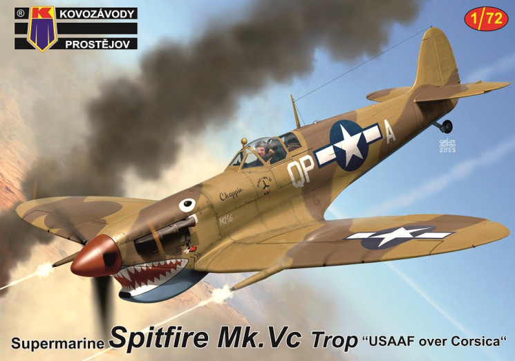 KPM0416 Spitfire Mk.Vc Trop /ВС США на Корсике/