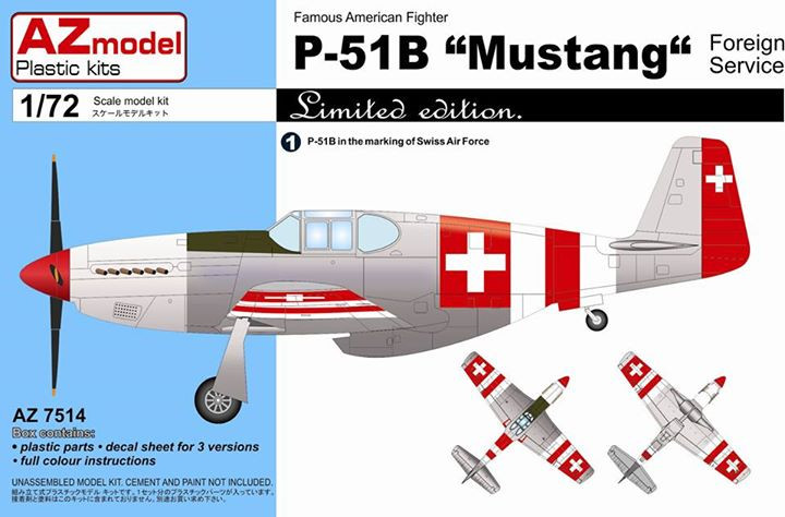 AZ7514  P-51B Mustang Foreign